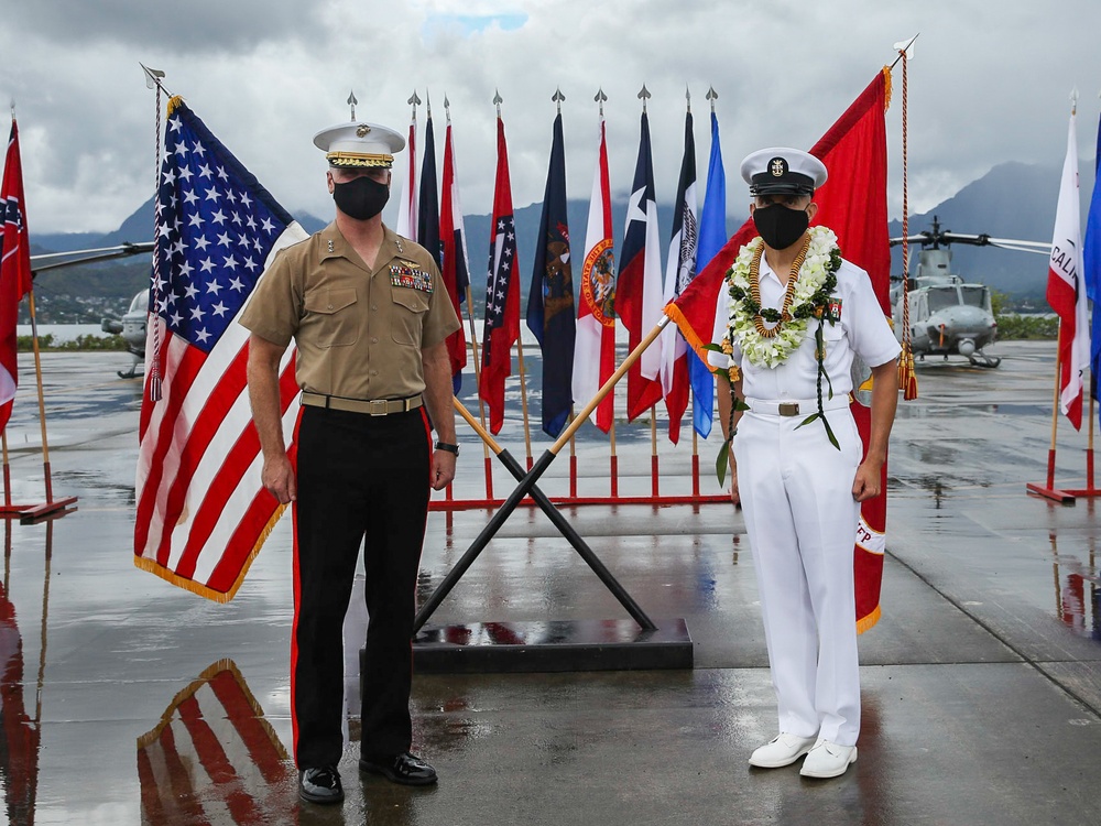 U.S. Marine Corps Forces, Pacific Command Master Chief Retires