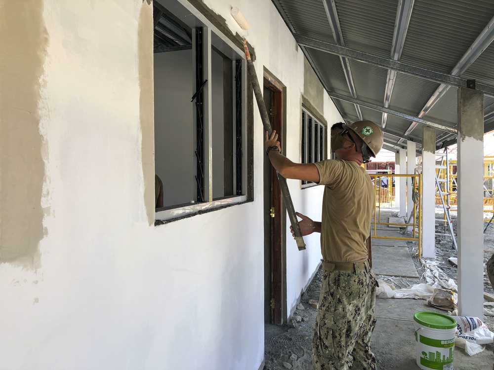 Seabees Construct 3-Room School House in Timor-Leste