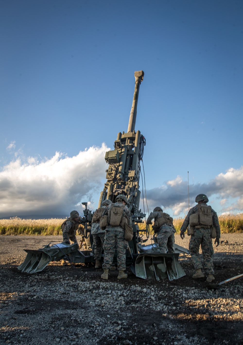 Bravo Battery, 3/12 Howitzer Emplacement at ARTP 20.3