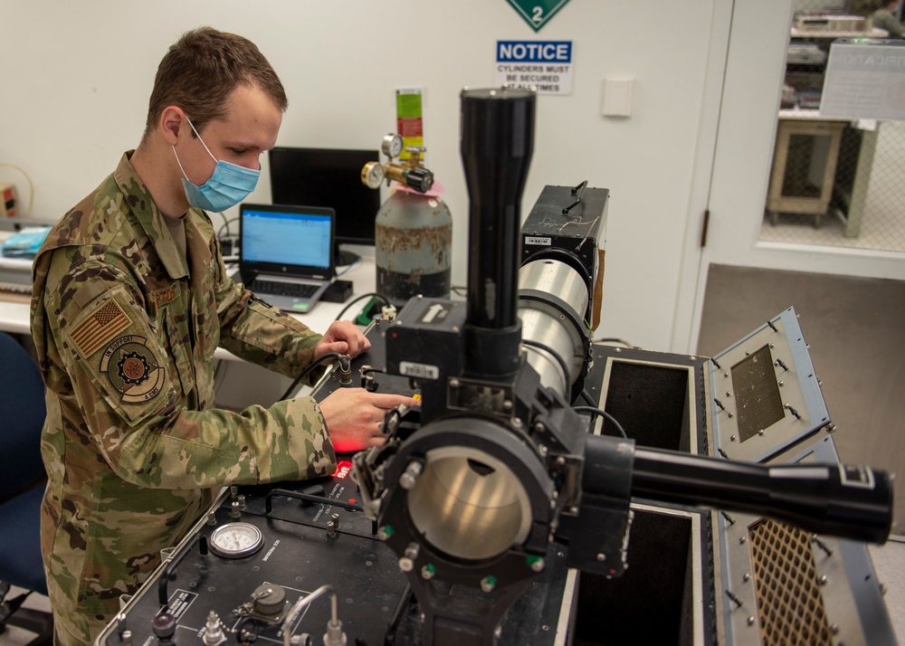 4 CMS PMEL Airmen provide calibration support to 103 work centers, all MAJCOMS