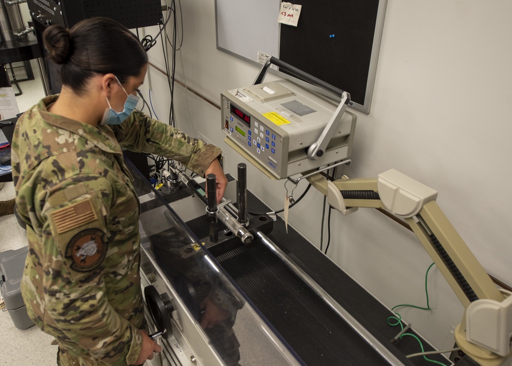 4 CMS PMEL Airmen provide calibration support to 103 work centers, all MAJCOMS