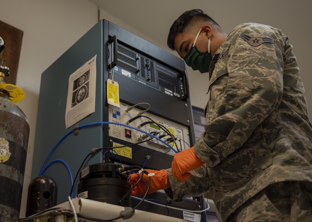 4 CMS PMEL Airmen provide calibration support to 103 work centers, all MAJCOMS