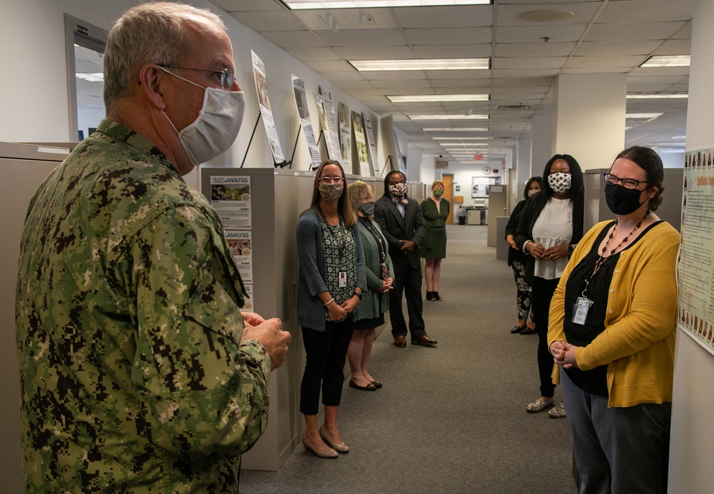 U.S. Navy Surgeon General Visits Navy &amp; Marine Corps Public Health Center