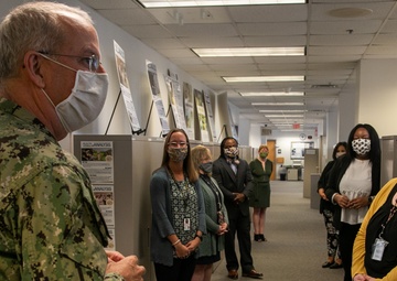 Decision-Making at the Speed of a Virus: U.S. Navy Surgeon General visits Navy and Marine Corps Public Health Center Oct. 22