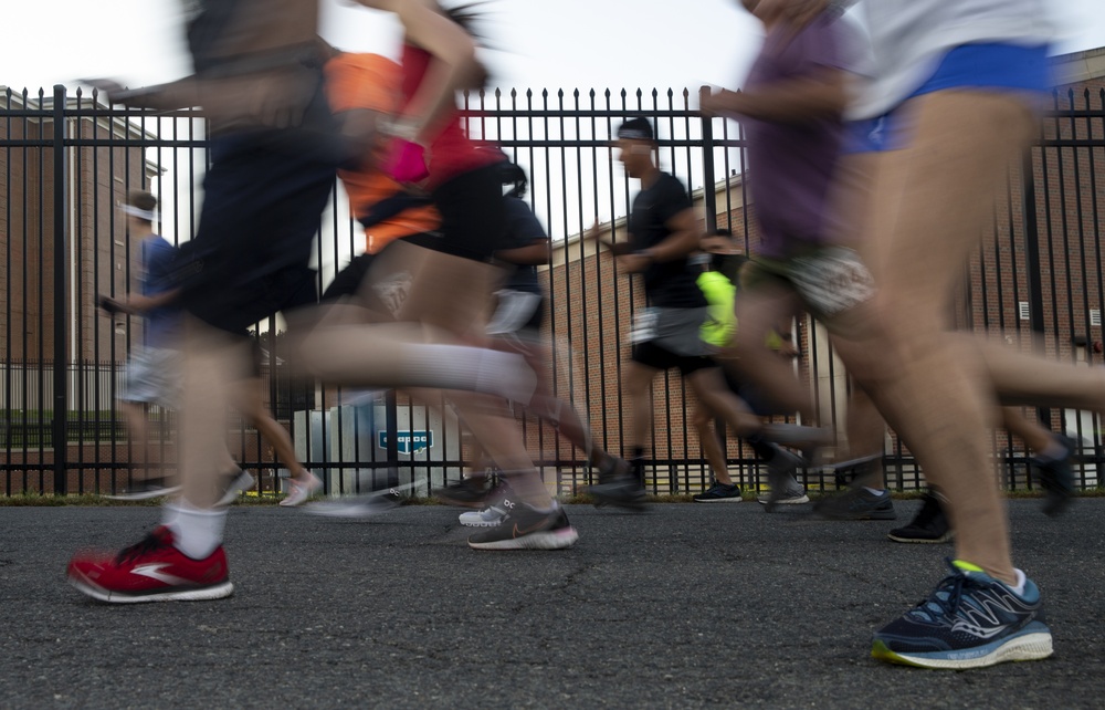 Marine Securtiy Guard Hosts Marathon