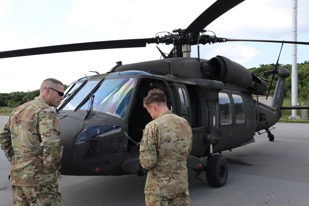 U.S. Army Aviation Battalion-Japan forward deploys from Camp Zama to Okinawa for exercise Orient Shield 21-1