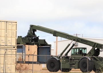 Photo Essay: Rough Terrain Container Handler operations at Fort McCoy