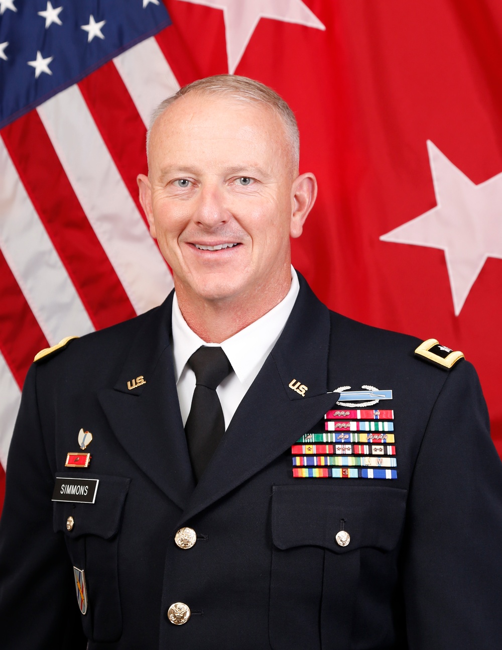 Major General Randall Simmons Command Photo