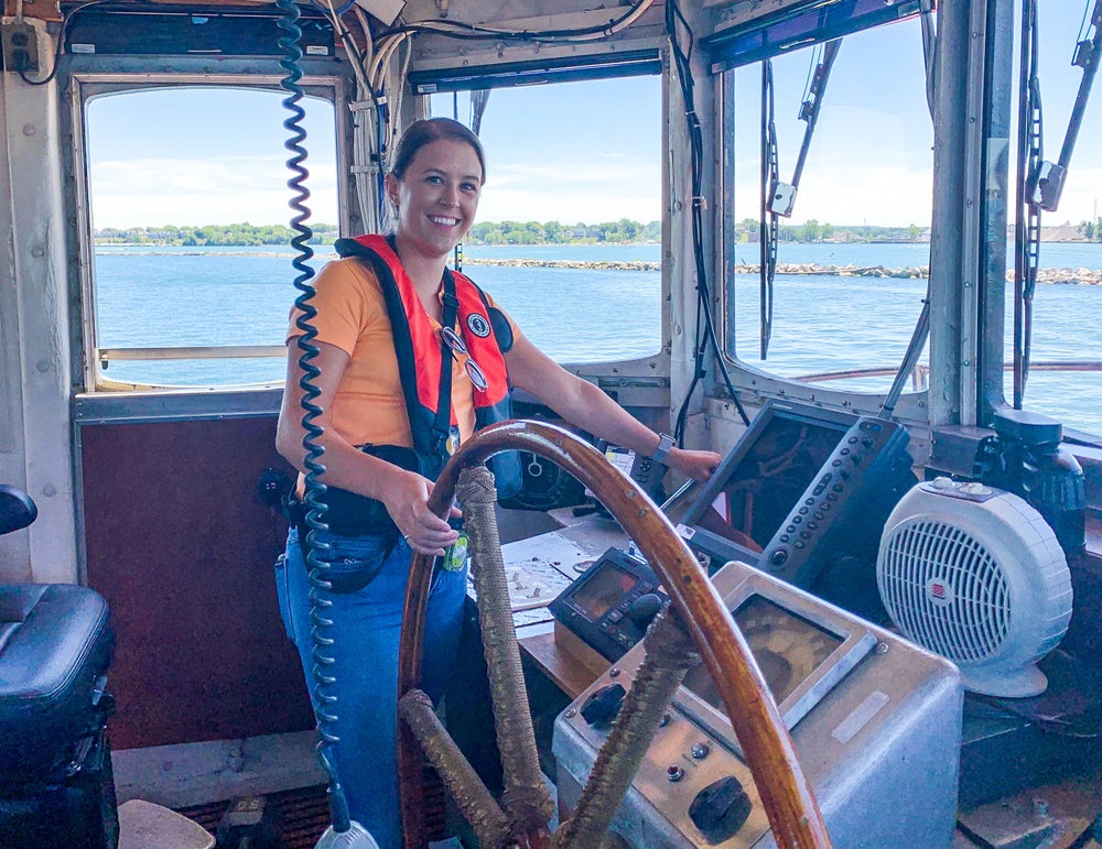 Fairport Harbor east breakwater repairs