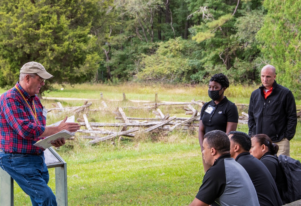 TRADOC Staff Ride focuses on resiliency, mentorship while revisiting Yorktown Battlefields