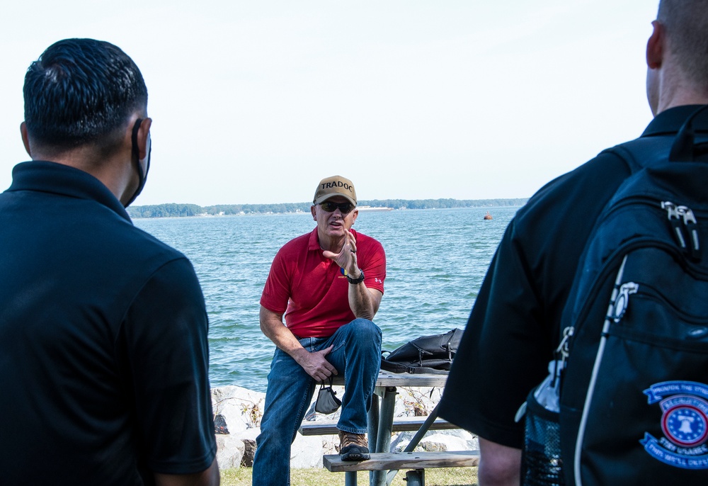 TRADOC Staff Ride focuses on resiliency, mentorship while revisiting Yorktown Battlefields
