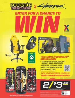 Exchange Rockstar Cyberpunk Sweepstakes