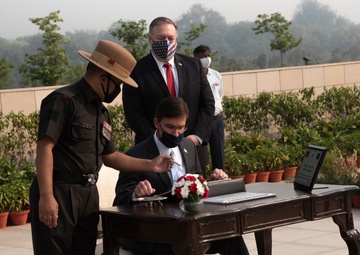 Secretary Pompeo, Esper Participate in 2+2 Ministerial in India