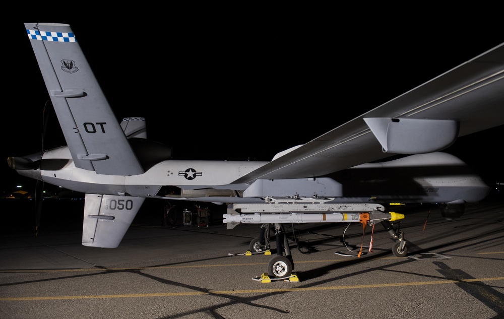 MQ-9 Reaper new weapons test