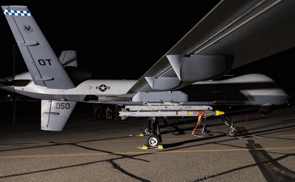 MQ-9 Reaper new weapons test