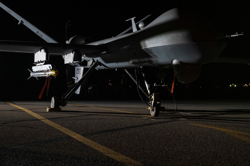 MQ-9 Reaper new weapons test