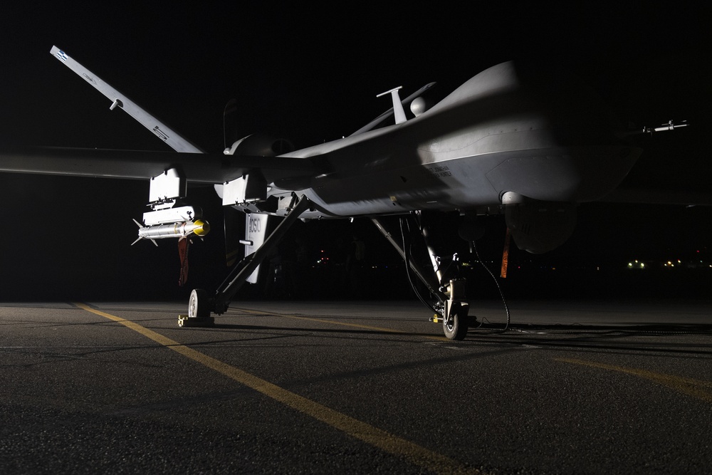 MQ-9 Reaper new weapons test