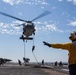 15th MEU Marines fast-rope aboard USS Makin Island