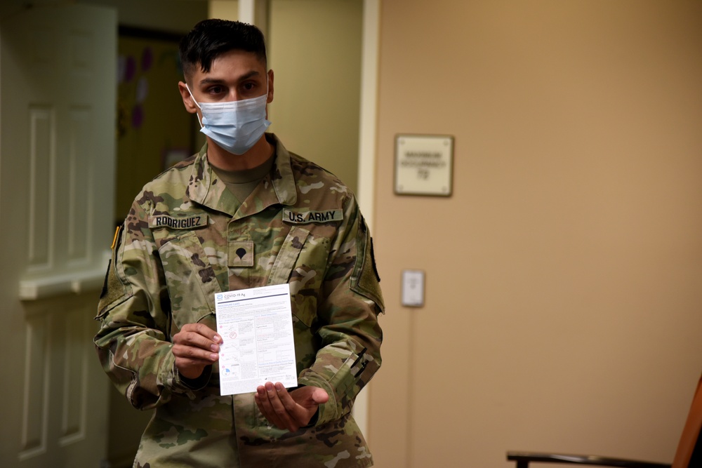 AZNG conducts COVID-19 point-of-care testing system training