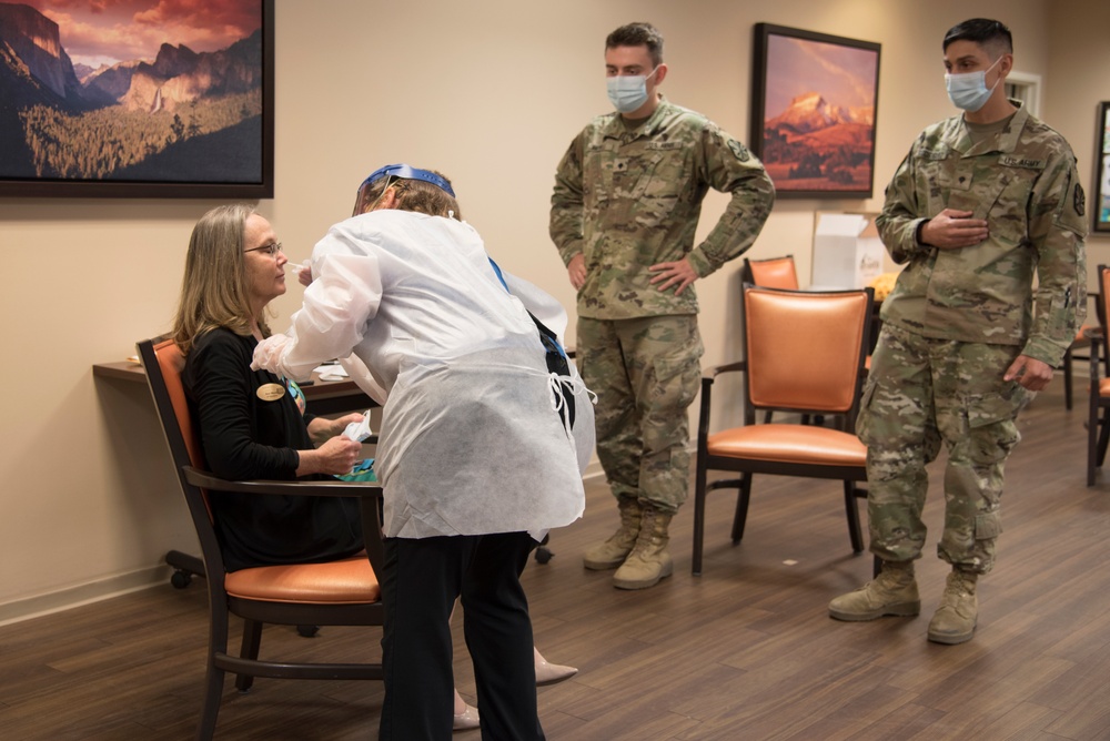 AZNG conducts COVID-19 point-of-care testing system training