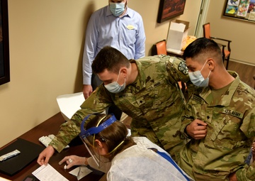 AZNG conducts COVID-19 point-of-care testing system training