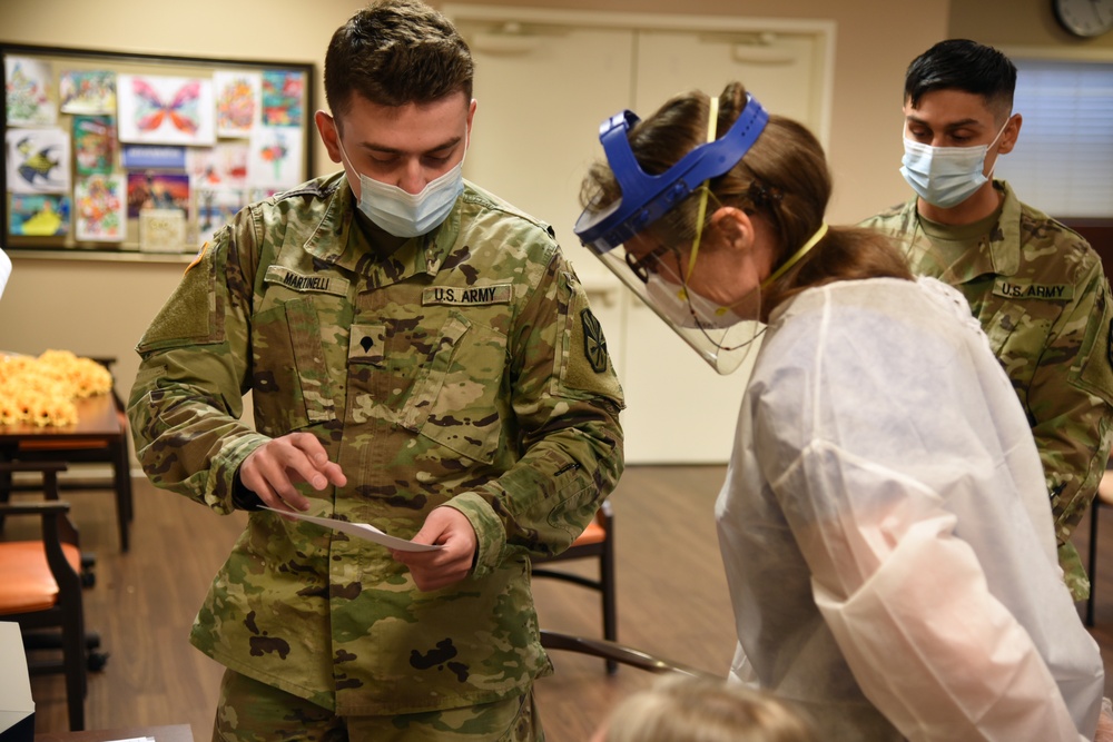 AZNG conducts COVID-19 point-of-care testing system training