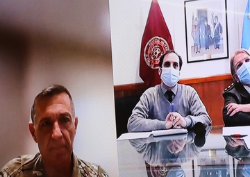 Army South coordinates COVID-19 lessons learned exchange with Brooke Army Medical Center and Argentine Army