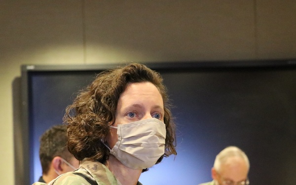 Medical professionals from BAMC, Argentine Army discuss COVID best practices