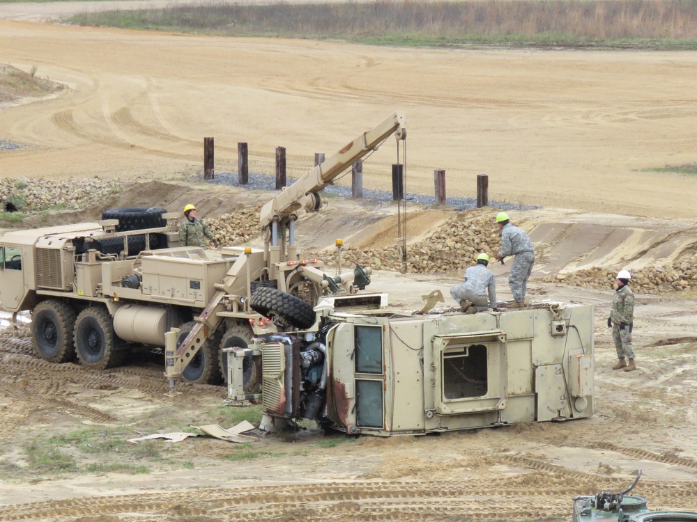 Regional Training Site-Maintenance Wheeled-Vehicle Recovery Operations Course