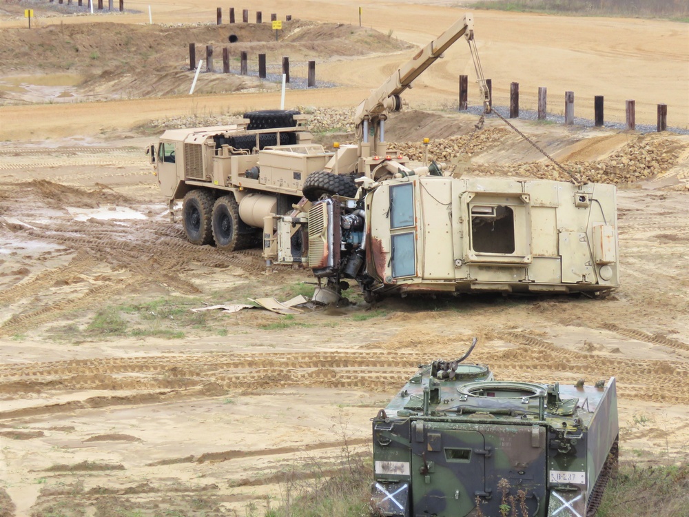 Regional Training Site-Maintenance Wheeled-Vehicle Recovery Operations Course