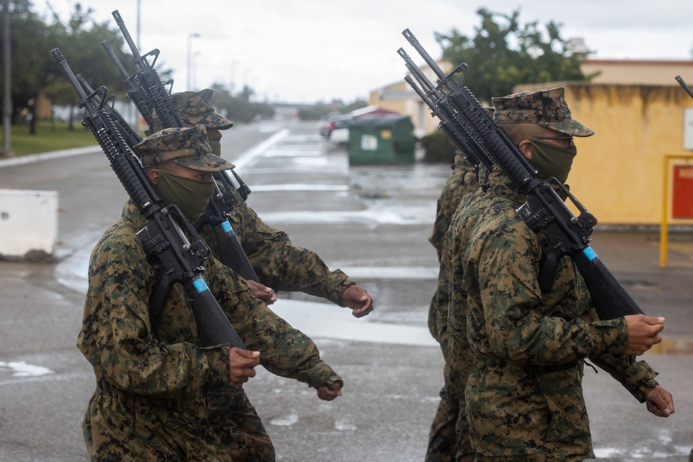 Recruits take precautions to prevent COVID-19