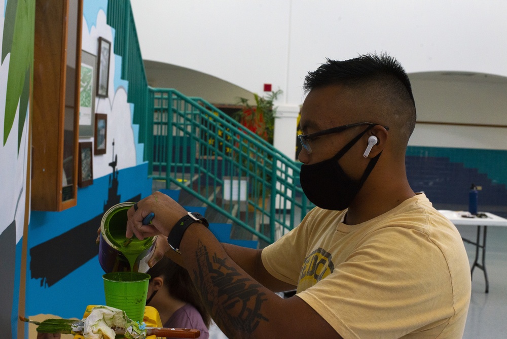 Andersen Elementary School Mural Guam