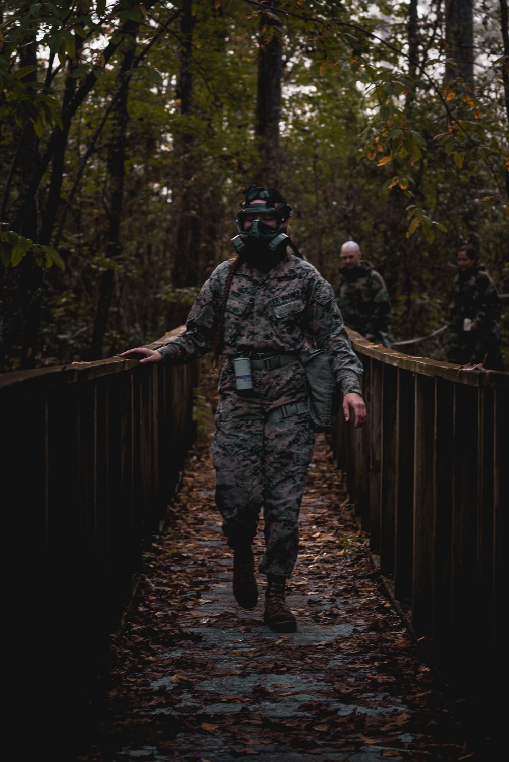 26 MEU Marines stay ready by completing CBRN defense training