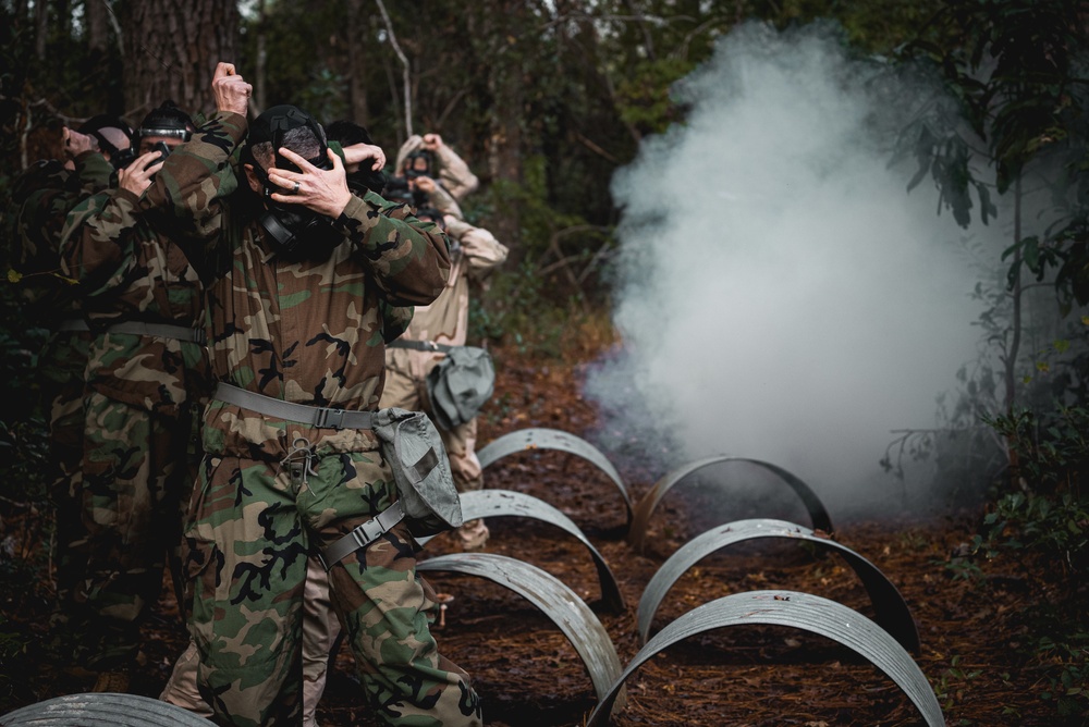 26 MEU Marines stay ready by completing CBRN defense training