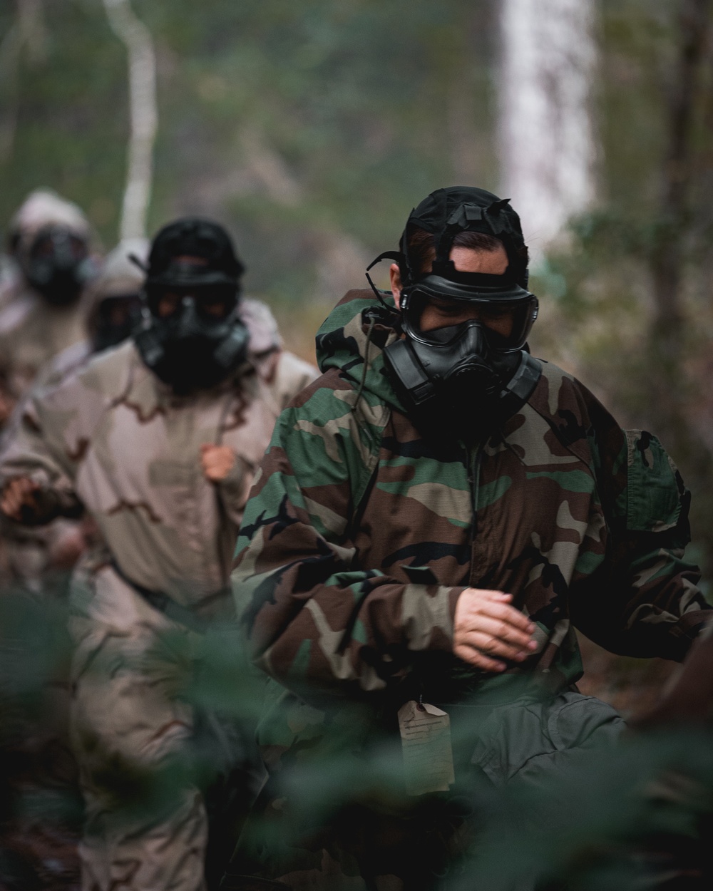 26 MEU Marines stay ready by completing CBRN defense training