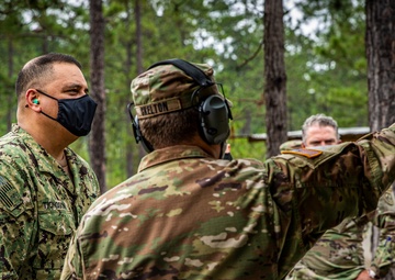 Rear Admiral visits forward Joint Operation Center exercise in Honduras