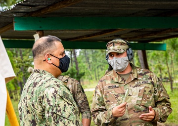 Rear Admiral visits forward Joint Operation Center exercise in Honduras