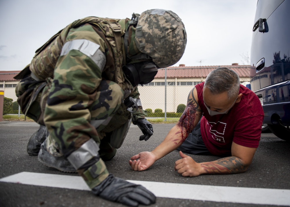 Yokota participates in Samurai Readiness Inspection