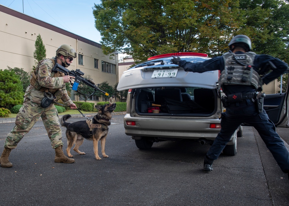 Yokota participates in Samurai Readiness Inspection