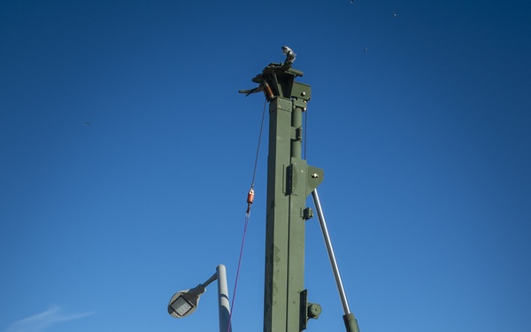 NMCB 133 Continues Enriquez Street Lighting Project