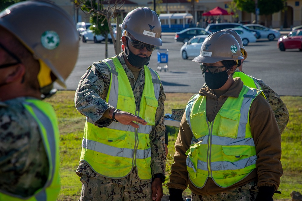 NMCB 133 Continues Enriquez Street Lighting Project NMCB 133 Continues Enriquez Street Lighting Project