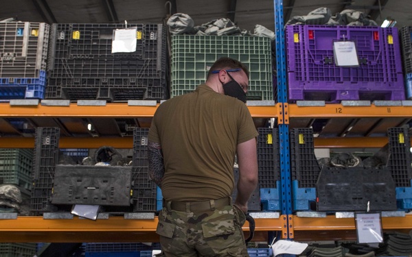 Logistics Airmen inspect and protect