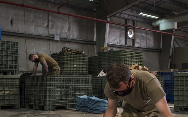 Logistics Airmen inspect and protect