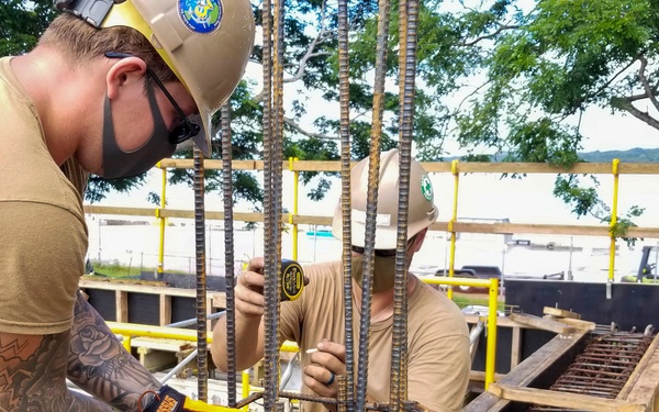 Seabees Provide Construction Support to Naval Base Guam