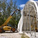 Seabees Construct Diego Garcia Tension Fabric Structure