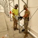 Seabees Construct Diego Garcia Tension Fabric Structure