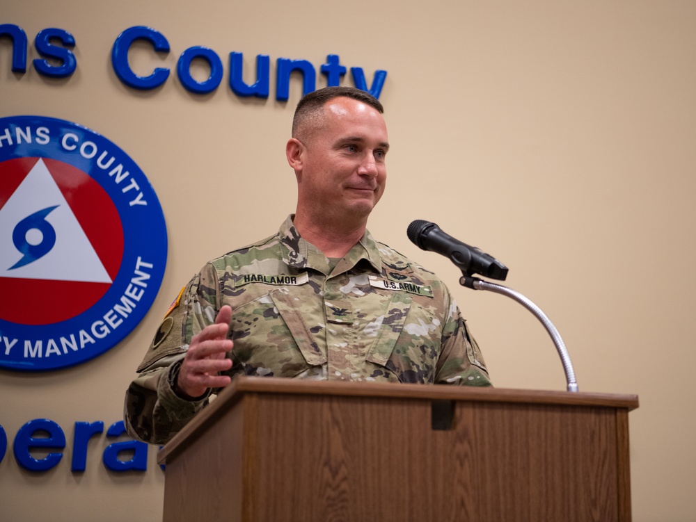 Col. Alexander Harlamor Promotion Ceremony