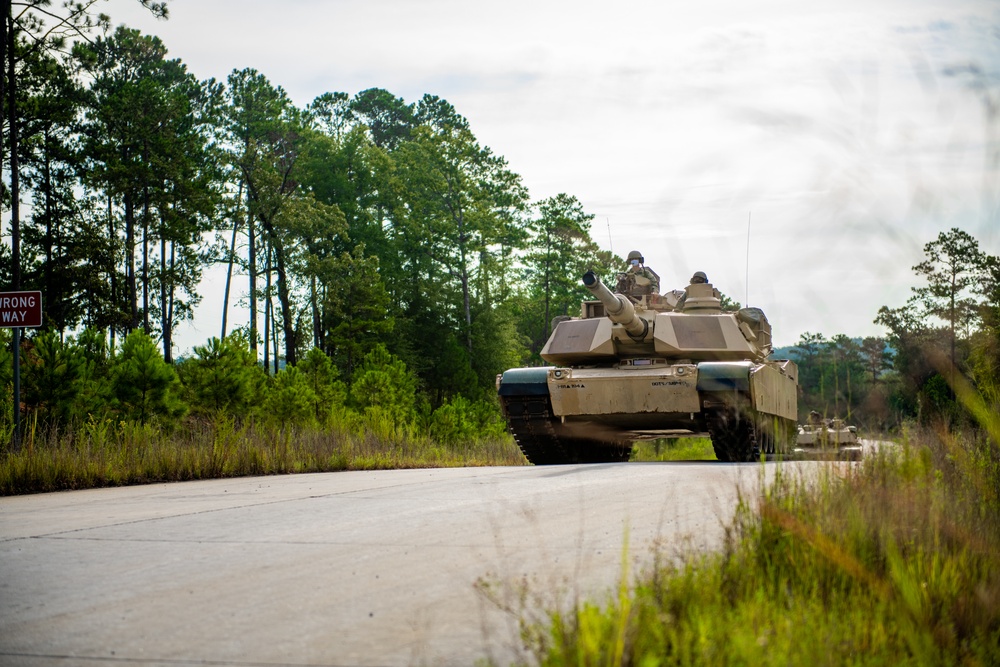 Making A Tanker.  Pvt. Adam Ornelas.