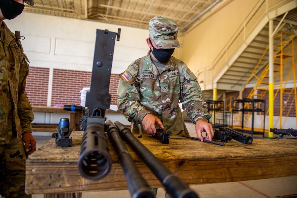 Making A Tanker.  Pvt. Adam Ornelas.