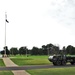 American Flag and Fort McCoy